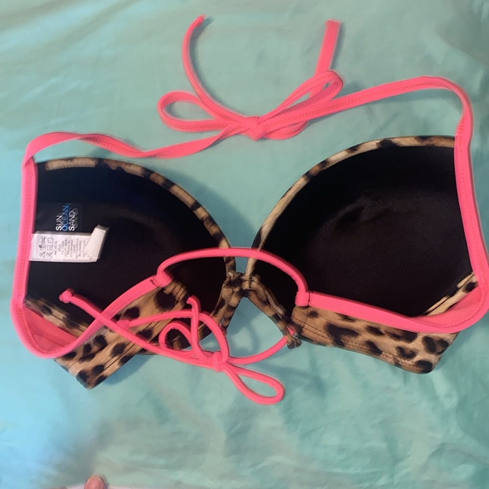 Leopard Print Bikini Top - Picture 3 of 3